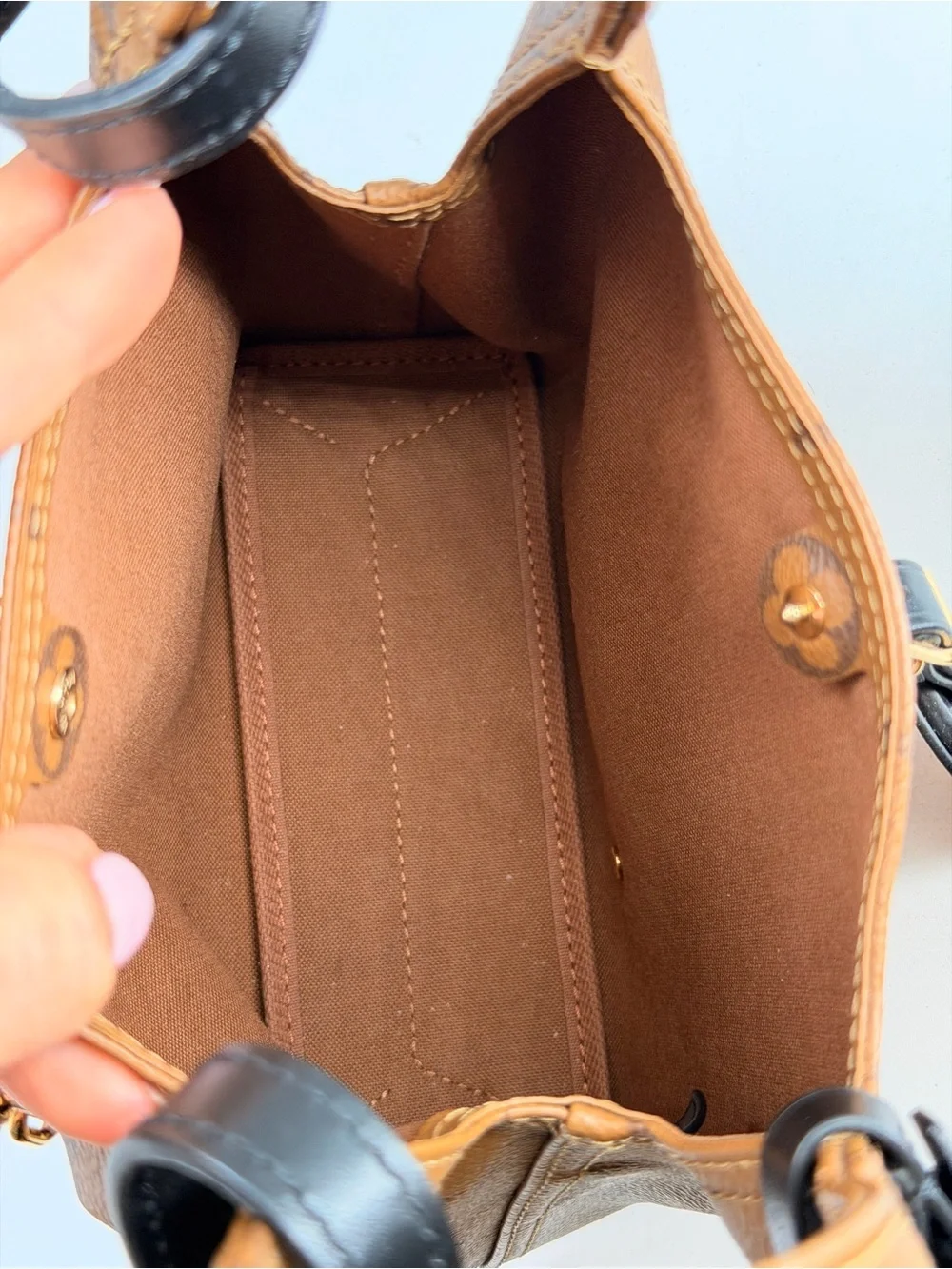 Louis Vuitton Monogram Reverse Atlantis BB Shoulder Bag